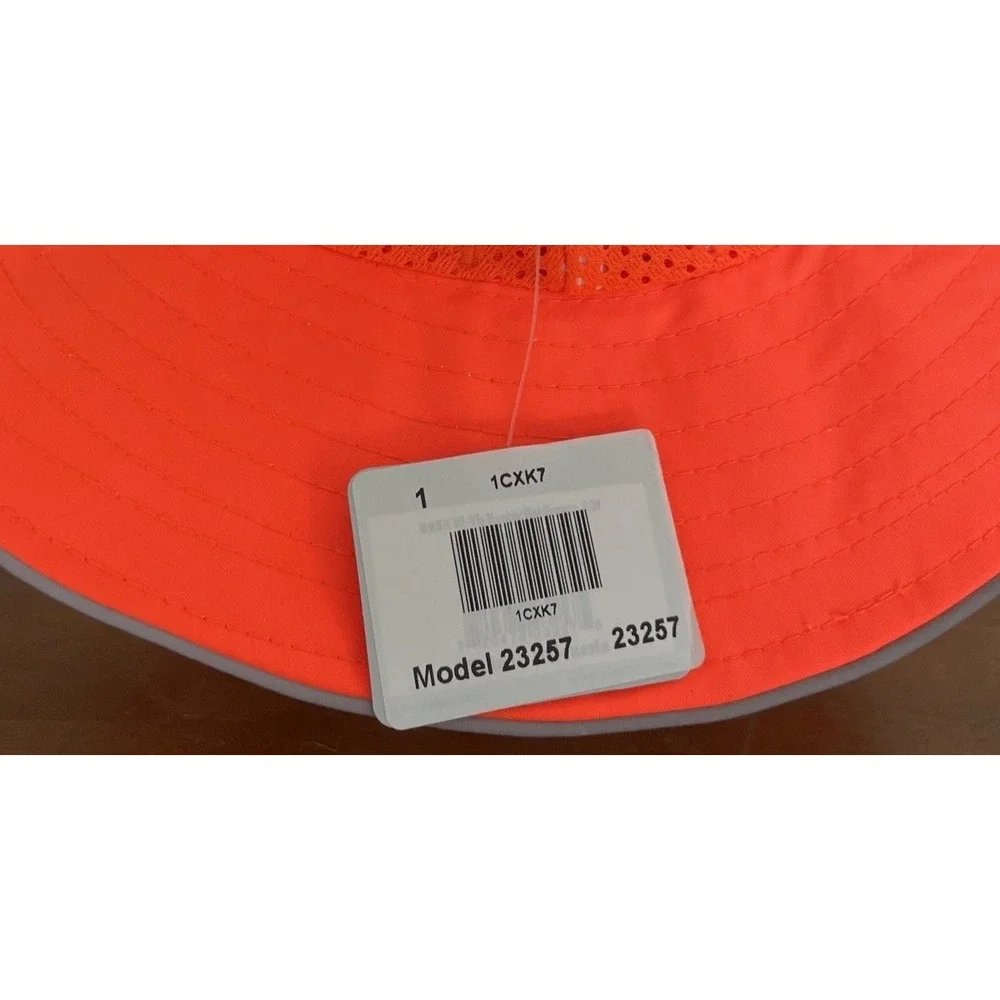 Ergodyne Work Gear GloWear Strapback Baseball Cap One Size Orange Glow In‎ Dark